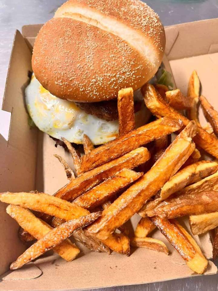 Hamburger à Château-Landon